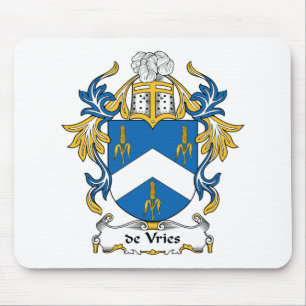 Familienwappen de Vries Mousepad