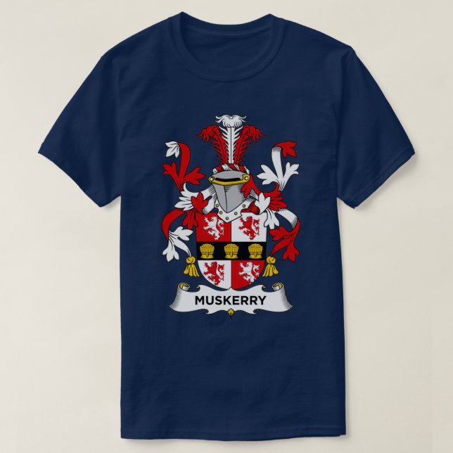 Familienwappen der Muskerry T-Shirt (Design vorne)
