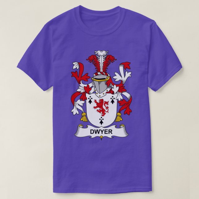 Familienwappen des Dwyer T-Shirt (Design vorne)