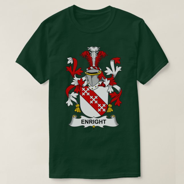 Familienwappen für das richtige Wappen T-Shirt (Design vorne)