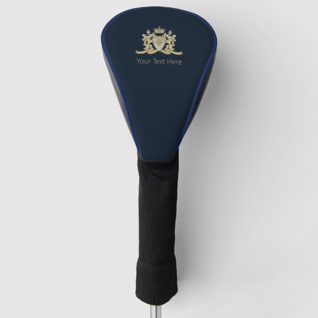 Familienwappen Golf Headcover (Vorderseite)
