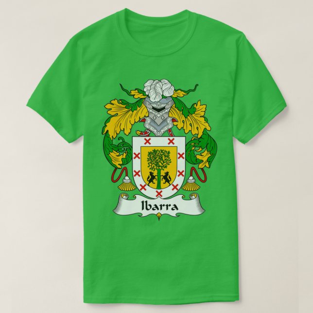 Familienwappen Ibarra T-Shirt (Design vorne)