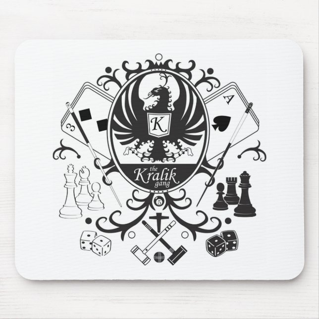 Familienwappen Mousepad (Vorne)
