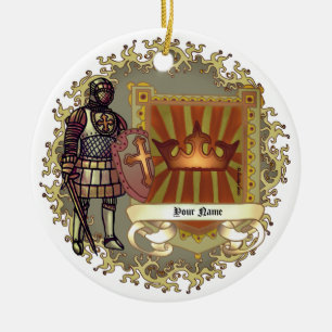 Familienwappen Nachname Ornament