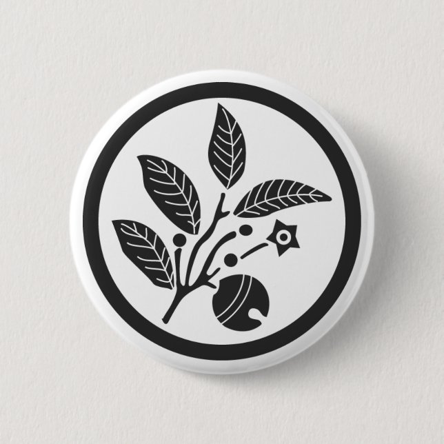 [Familienwappen] Pflanze Button (Vorderseite)