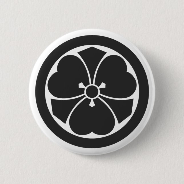[Familienwappen] Pflanze Button (Vorderseite)
