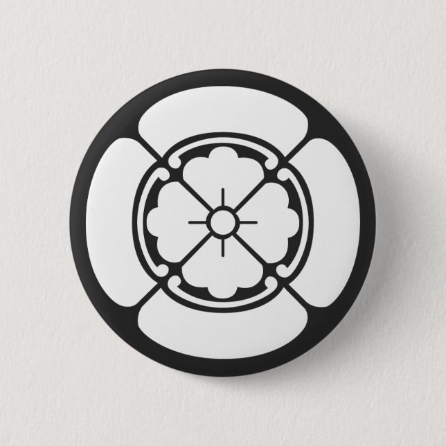 [Familienwappen] Pflanze Button (Vorderseite)
