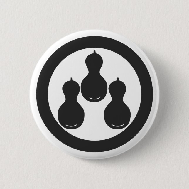 [Familienwappen] Pflanze Button (Vorderseite)