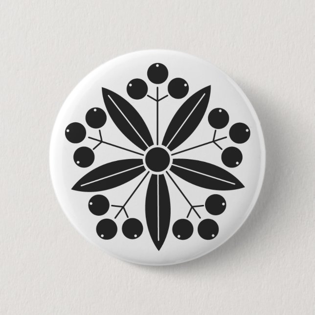 [Familienwappen] Pflanze Button (Vorderseite)
