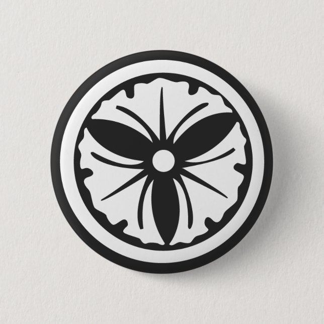 [Familienwappen] Pflanze Button (Vorderseite)