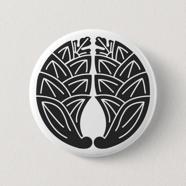 [Familienwappen] Pflanze Button (Vorderseite)
