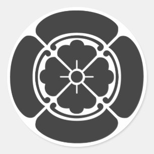 [Familienwappen] Pflanze Runder Aufkleber