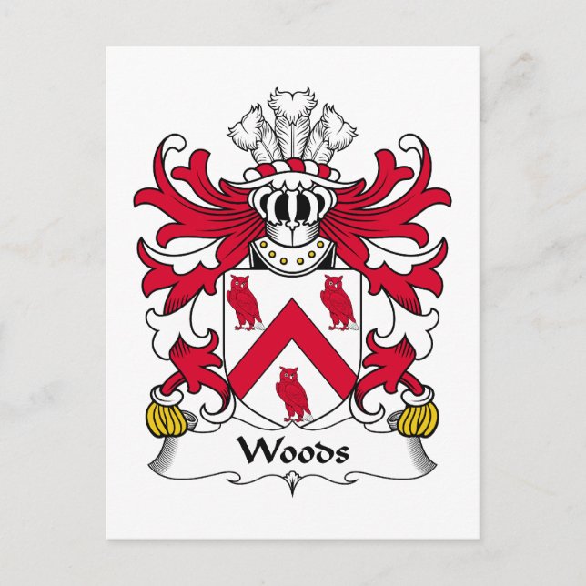 Familienwappen Postkarte (Vorderseite)