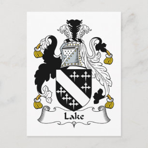 Familienwappen Postkarte