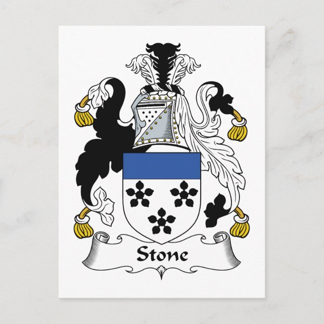Familienwappen Postkarte (Vorderseite)