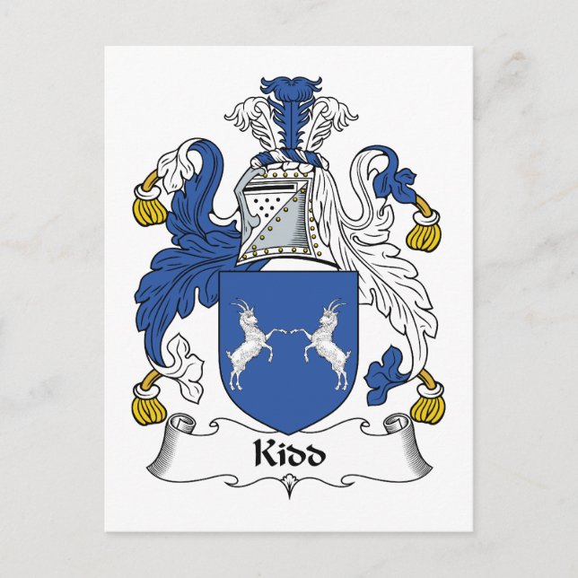 Familienwappen Postkarte (Vorderseite)