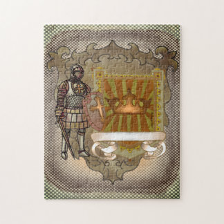 Familienwappen-Schild-Nachname Puzzle
