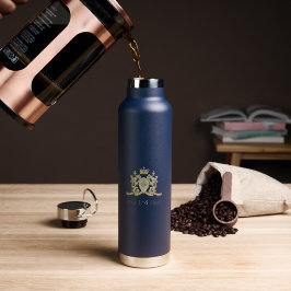 Familienwappen Wasserflasche Trinkflasche
