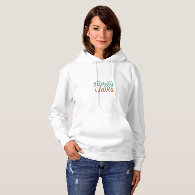 Familienwaves Hoodie (Vorne ganz)