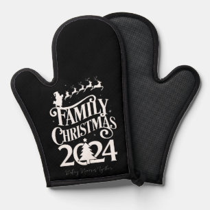 Familienweihnachten 2024 Erinnerungen Gemeinsam Pa Ofenhandschuh