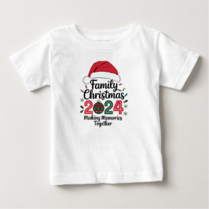 Familienweihnachten 2024 Gemeinsam Erinnerungen sc Baby T-shirt