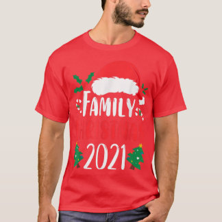 Familienweihnachtsfest 2021 Matching Pajama Weihna T-Shirt