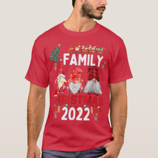 Familienweihnachtsfest 2022 Matching s Squad Gnome T-Shirt