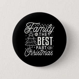 Familienweihnachtsfest 2023 Matching Funny Xmas Cr Button