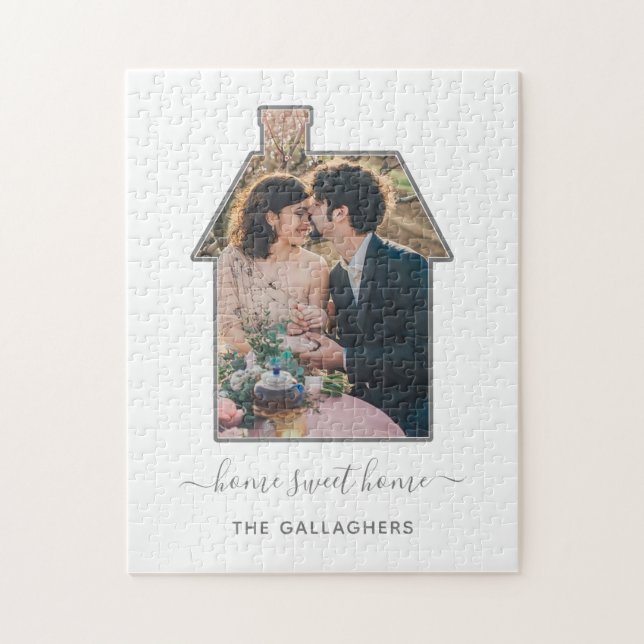 Familienwohnhaus Foto Gestaltungsgeschenk Puzzle (Vertikal)