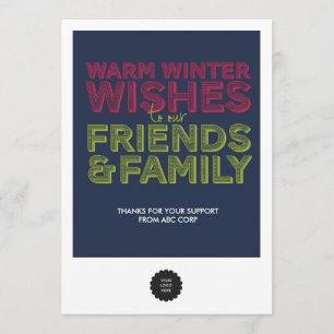 Familienwohnung Dankeskarte