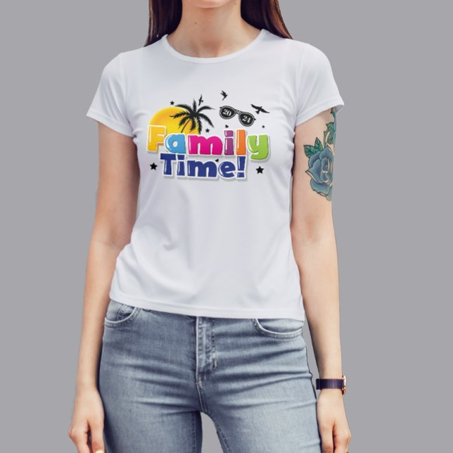 Familienzeit | Erinnerungen zusammenfassen 2024 T  T-Shirt (Family Time travel, Adventure)