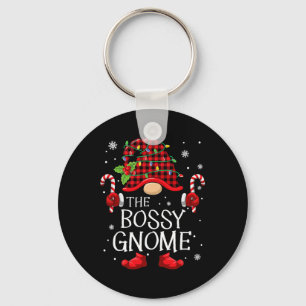 Familienzusammenführung Gruppe The Bossy Gnome Wei Schlüsselanhänger