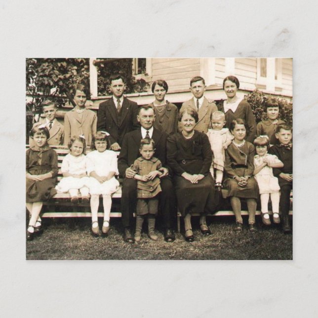 Famille Beaumont Postkarte (Vorderseite)