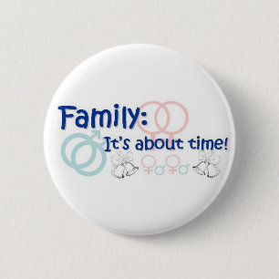 Familly-Es ist über Zeit-Button Button