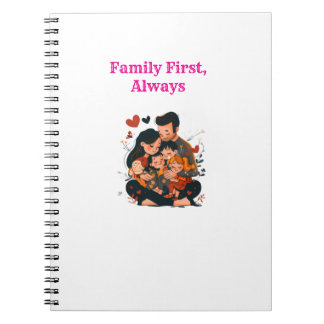 Familly First Notebooks  Notizblock