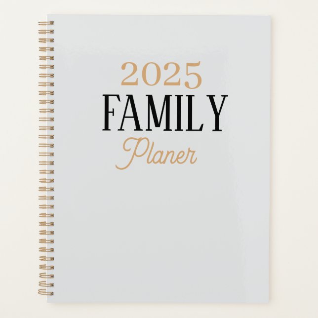 Family 2025 Planer (Vorderseite)