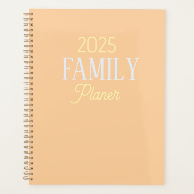 Family 2025 Planer (Vorderseite)