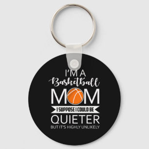 FAMILY 365 Ich bin ein Basketball Mama Spaß Redewe Schlüsselanhänger