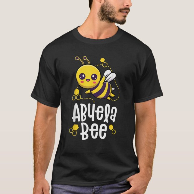 Family Bees Abuela Latina Spanish Birthday Outfit  T-Shirt (Vorderseite)