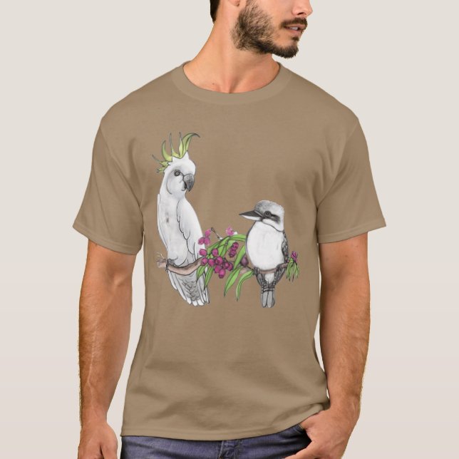 Family Bird-Geschenk T-Shirt (Vorderseite)