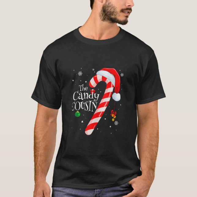 Family Candy Cousin Christmas Gnomes Women Kids Gi T-Shirt (Vorderseite)