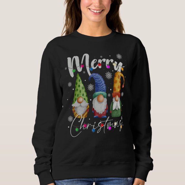 Family Chirstmas Gnome 2022 Sweatshirt (Vorderseite)