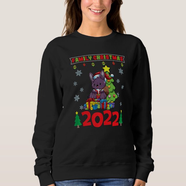Family Christmas 2022 Funny Matching Xmas Lover Pr Sweatshirt (Vorderseite)