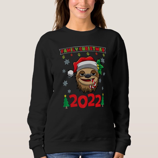 Family Christmas 2022 Funny Matching Xmas Lover Pr Sweatshirt (Vorderseite)