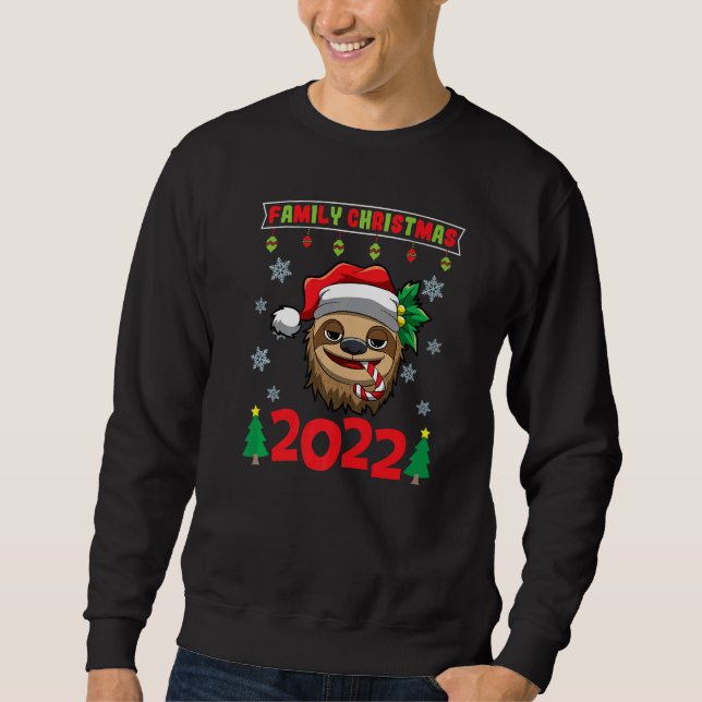 Family Christmas 2022 Funny Matching Xmas Lover Pr Sweatshirt (Vorderseite)