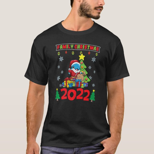 Family Christmas 2022 Funny Matching Xmas Lover Pr T-Shirt (Vorderseite)