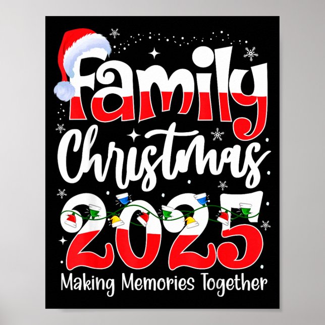 Family Christmas 2025 Matching Family Christmas 20 Poster (Vorne)