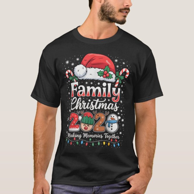 Family Christmas 2025 Matching Outfit Xmas Men Wom T-Shirt (Vorderseite)