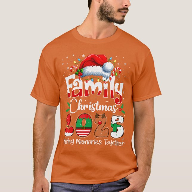 Family Christmas 2025 Matching Outfit Xmas Squad S T-Shirt (Vorderseite)