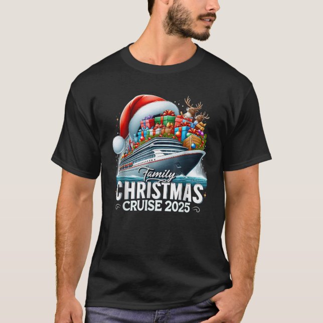 Family Christmas Cruise 2025 Matching Family Cruis T-Shirt (Vorderseite)